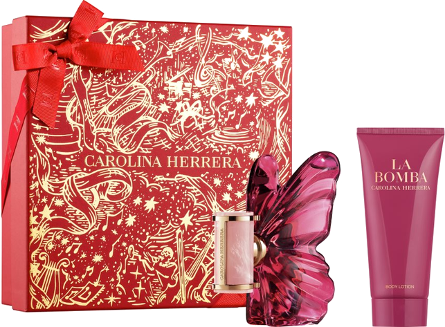 Carolina Herrera La Bomba Gift Set 100ml + 80ml + 10ml Eau de Parfum