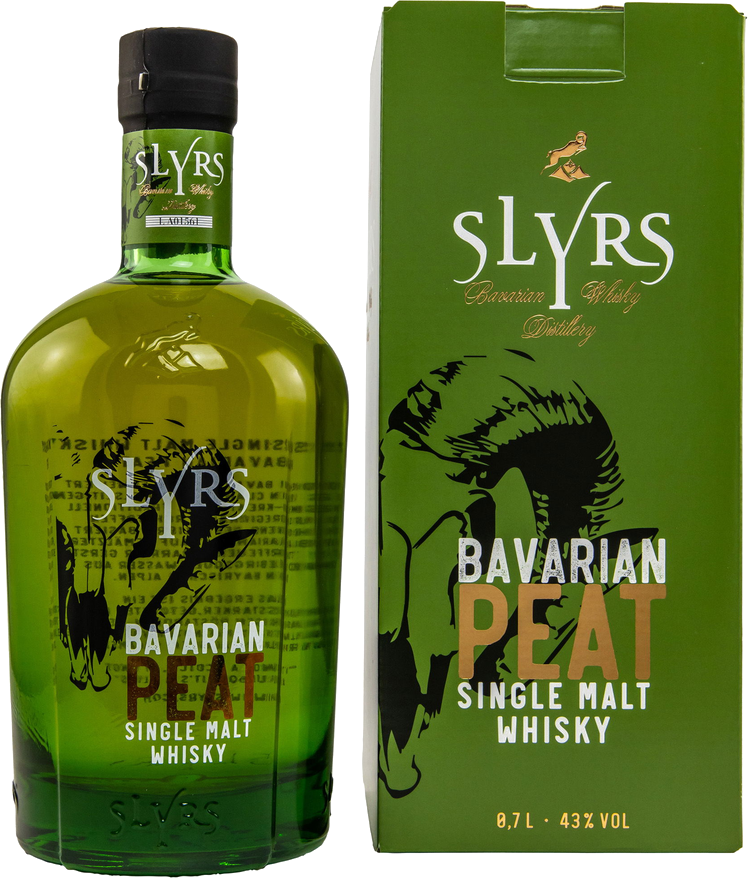SLYRS Single Malt Whisky Bavarian PEAT 43%vol.
