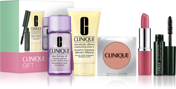 Clinique Beauty Gift Set 30ml + 1.2g + 7g | Duty Free Helsinki Airport Shops