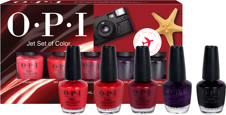 OPI Nudes On The Go W4 Travel Retail Exclusive Set 5x3.75ml | Duty Free Stockholm Arlanda