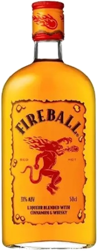 Fireball Cinnamon Whiskey Liqueur 33% 0.5L*