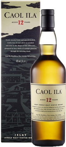 Caol Ila 12y Single Malt Scotch Whisky 43% 1L