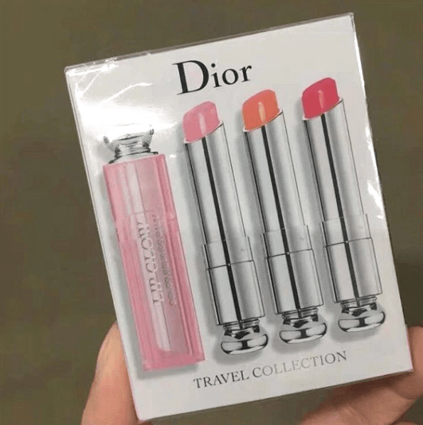 DIOR Travel Retail exclusive  Addict Lip Glow Lipstick Set