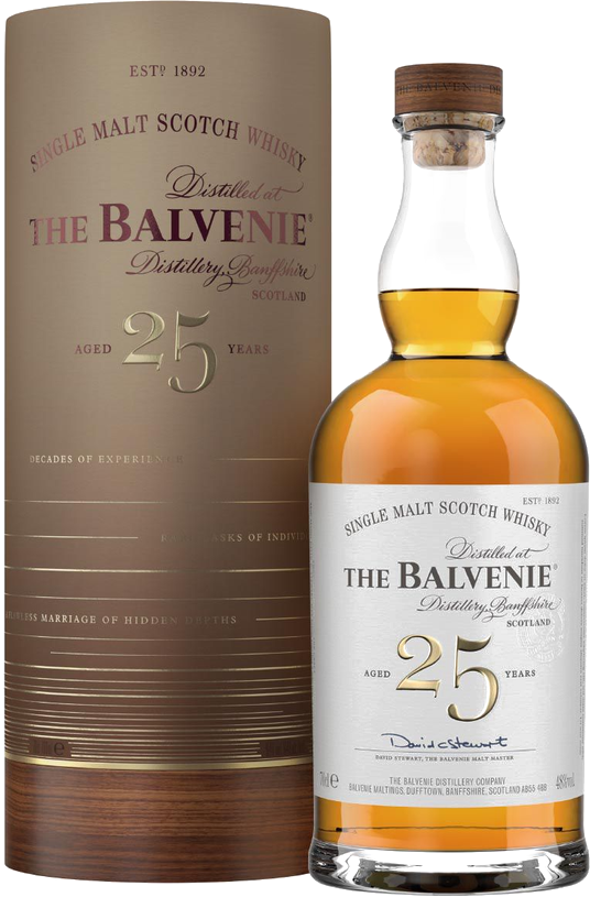 Balvenie 25y Speyside Single Malt Scotch Whisky 48% 0.7L Geschenkverpackung