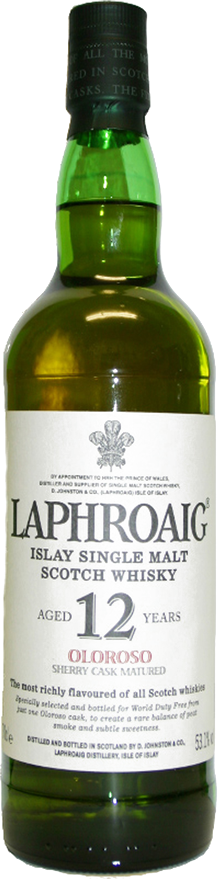 Laphroaig 12 Year Old Islay Single Malt Scotch Whisky Geschenkpackung