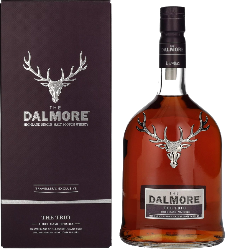 The Dalmore The Trio Highland Single Malt Scotch Whisky 40% 1L Geschenkverpackung