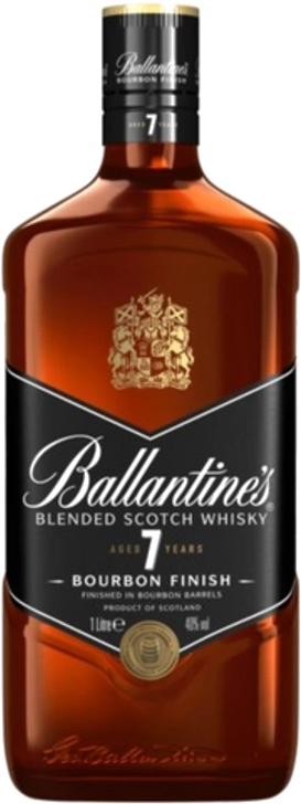 Ballantine's 7y Blended Scotch Whisky Bourbon Finish 40% 1L