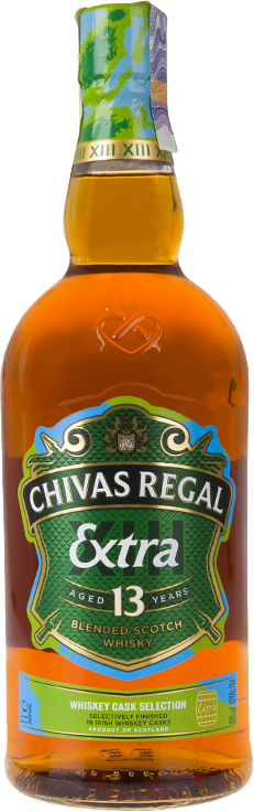 Chivas Regal 13y Extra Irish Cask Blended Scotch Whisky Traveler Exclusive 40% 1L gift pack