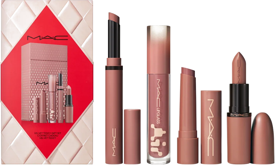 Totally Velvet Teddy Gift Set